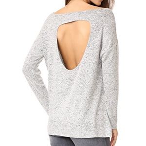 BB Dakota “Chaser” open back sweater